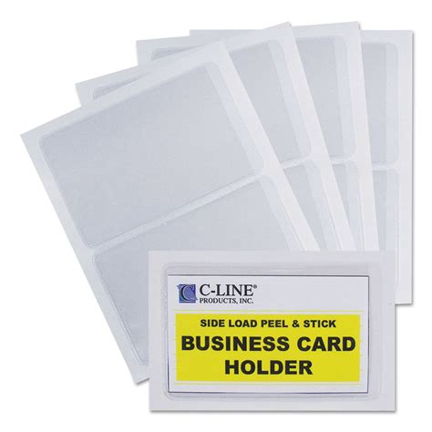 Source One Clear Gift Card Holder Business Card .